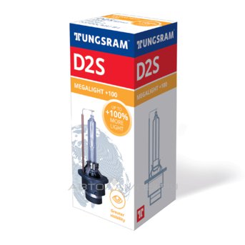 D2S 85V-35W (P32d-2)  4600K Xensation Megalight +100 (Tungsram) 93093633 53500CMU B1