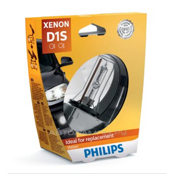 D1S 85V-35W (PK32d-2)  4400K Vision (Philips) 85415VIS1